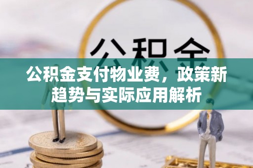 额济纳旗公积金支付物业费，政策新趋势与实际应用解析