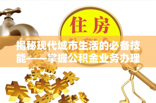 额济纳旗揭秘现代城市生活的必备技能——掌握公积金业务办理流程
