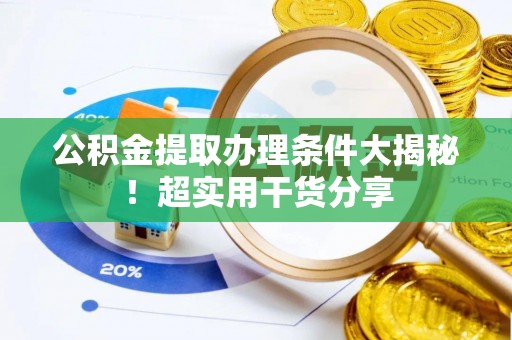 额济纳旗公积金提取办理条件大揭秘！超实用干货分享