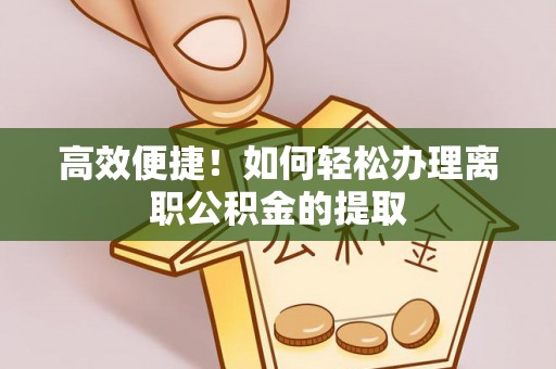 额济纳旗高效便捷！如何轻松办理离职公积金的提取